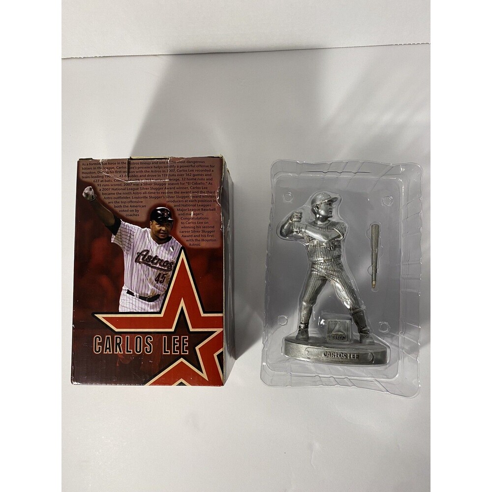 Carlos Lee Figurine Houston Astros 2007 Silver Slugger SGA
